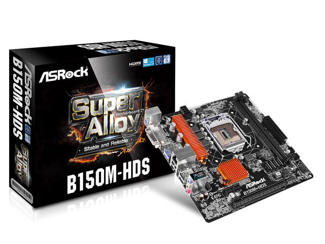 Дънни платки ASRock B150M-HDS