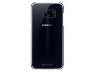 Калъфи Samsung Clear Cover за Samsung Galaxy S7 edge, прозрачен-черен