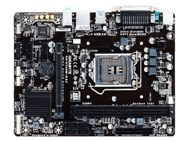 Дънни платки GIGABYTE GA-H110M-DS2