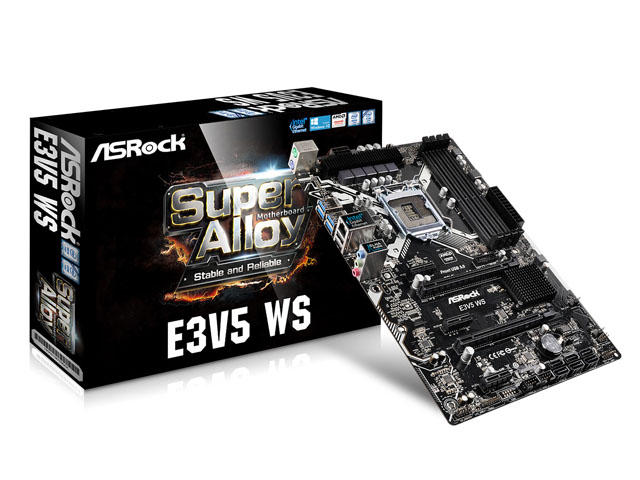 Дънни платки ASRock E3V5 WS
