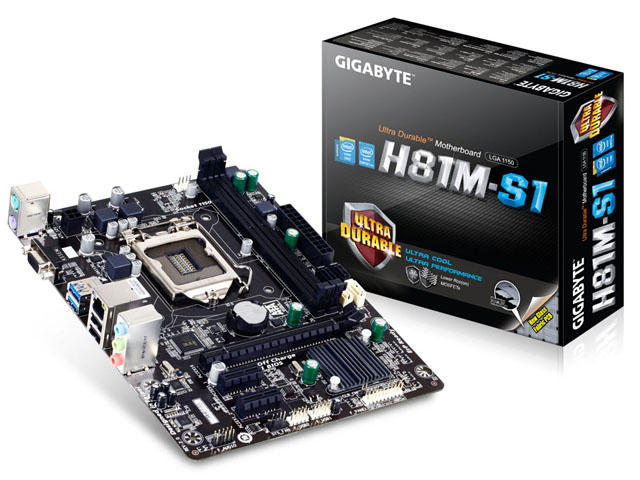 Дънни платки Gigabyte GA-H81M-S1