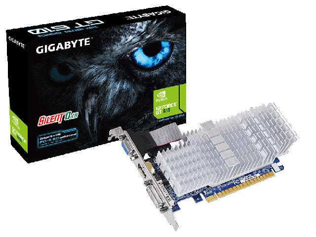 Видео карти Gigabyte GeForce GT 610  GV-N610SL-2GL