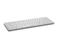 Клавиатури Rapoo E9100P Ultra Slim 5G, в бяло