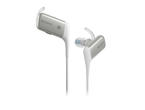 Слушалки Sony MDR-AS600BT, в бяло