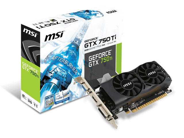 Видео карти MSI GeForce N750 Ti-2GD5TLP