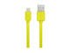 Кабели и Адаптери XtremeMac LT Flat Cable - жълт