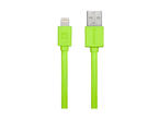 Кабели и Адаптери XtremeMac LT Flat Cable - зелен
