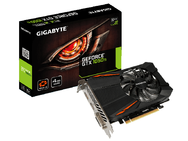 Видео карти Gigabyte GeForce GTX 1050 Ti D5 4G