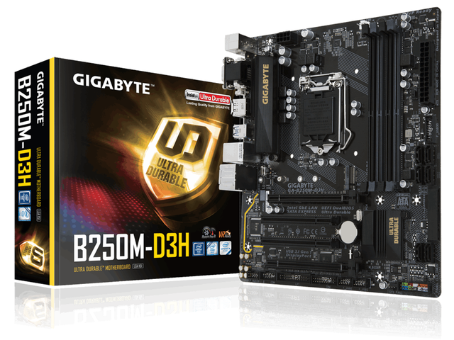 Дънни платки Gigabyte GA-B250M-D3H