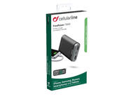 Външни батерии Cellular line 7800mAh, в сиво