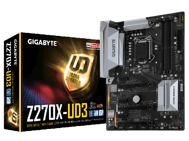Дънни платки Gigabyte GA-Z270X-UD3