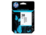 Консумативи Оригинален HP 38 Light Gray Pigment Ink Cartridge