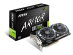 Видео карти MSI GeForce GTX 1080 Ti ARMOR 11G OC