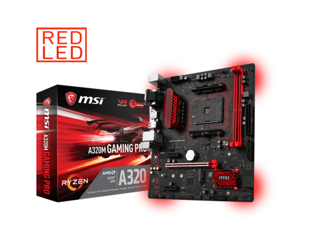 Дънни платки MSI A320M GAMING PRO