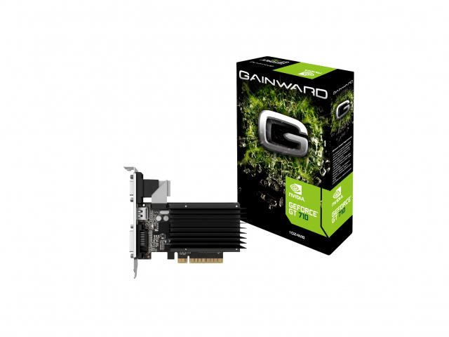 Видео карти Gainward GeForce GT 710 1GB SilentFX
