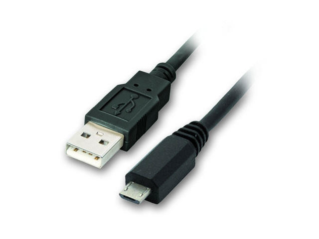 Кабели и Адаптери VCom кабел USB 2.0 AM / Micro USB M - CU271-0.8 метра