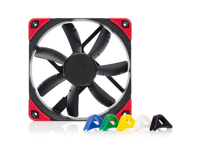 Вентилатори Noctua Fan 120mm NF-S12A PWM Chromax.black.swap