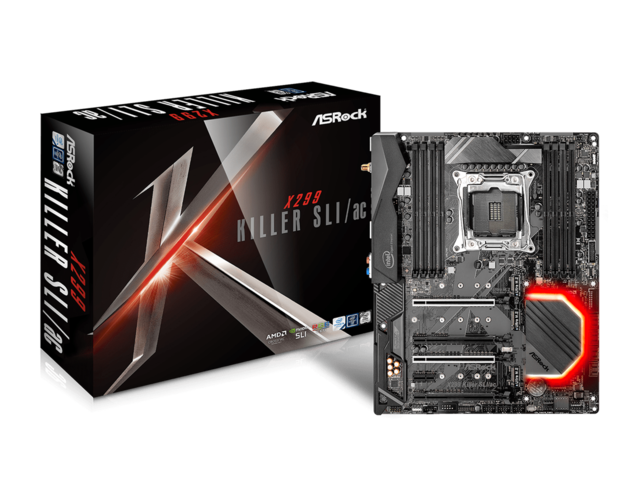 Дънни платки ASRock X299 Killer SLI/ac