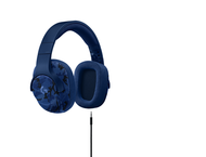 Слушалки Logitech G433 Gaming Headset, в синьо-камуфлаж + Counter-Strike: Global Offensive
