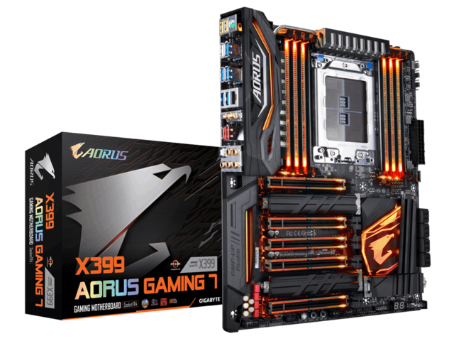 Дънни платки AORUS X399 Gaming 7
