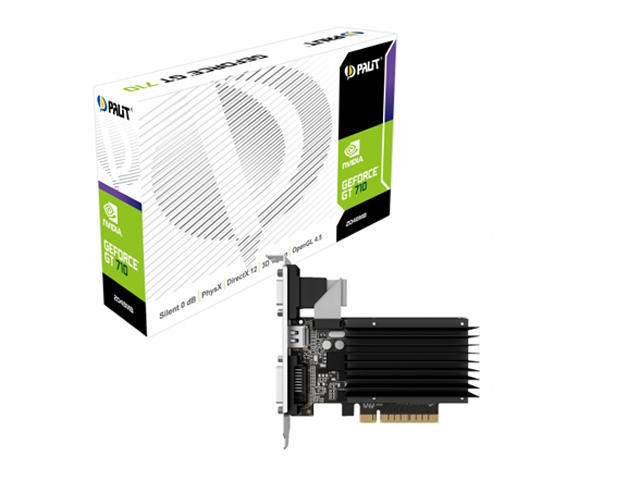 Видео карти Palit GeForce GT 710 (2048MB DDR3) 