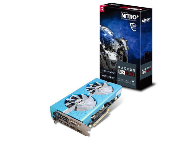 Видео карти SAPPHIRE NITRO+ Radeon RX 580 8GD5 Special Edition