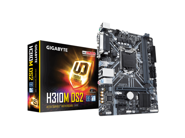 Дънни платки GIGABYTE H310M DS2