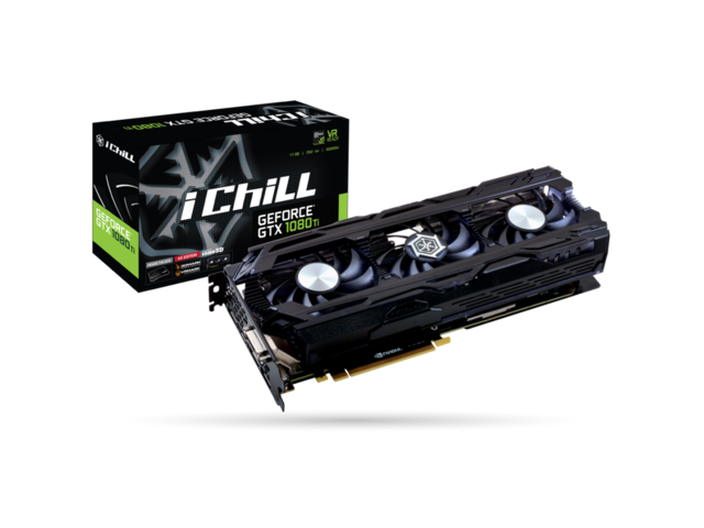 Видео карти Inno3D GeForce GTX 1080 Ti iChill X3