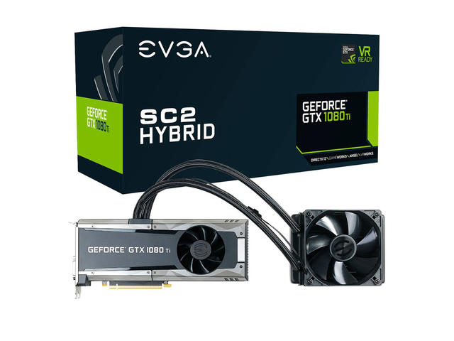 Видео карти EVGA GeForce GTX 1080 Ti SC2 HYBRID GAMING