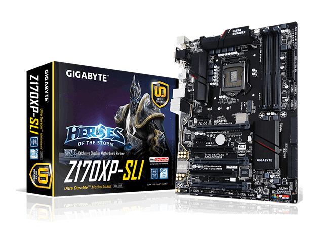 Дънни платки Gigabyte GA-Z170XP-SLI