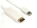 Кабели и Адаптери VCom Кабел Mini Display Port M / HDMI M 4K 2160p - CG615L-1.8m-4K