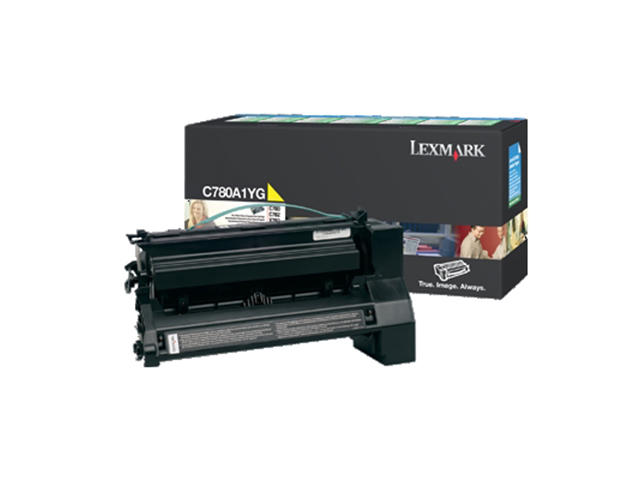 Консумативи Оригинален Lexmark C780, C782 Yellow