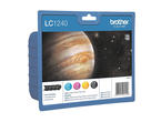 Консумативи Оригинален Brother LC-1240 BK/C/M/Y Value Bonus Pack Ink Cartridge