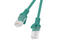 Кабели и Адаптери Lanberg пач кабел CAT5E 1m Green