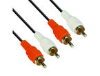 Кабели и Адаптери VCom Аудио Кабел RCA 2x M / RCA 2x M - CV022-1.5m