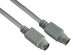Кабели и Адаптери VCom Кабел PS/2 6pin Extension M/F - CK002-1.5m
