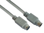 Кабели и Адаптери VCom Кабел PS/2 6pin Extension M/F - CK002-3m