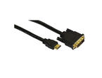 Кабели и Адаптери VCom кабел DVI 24+1 Dual Link M / HDMI M - CG481G-2m