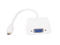 Кабели и Адаптери VCom Adapter Mini HDMI CM to VGA F White - CG592-0.15m