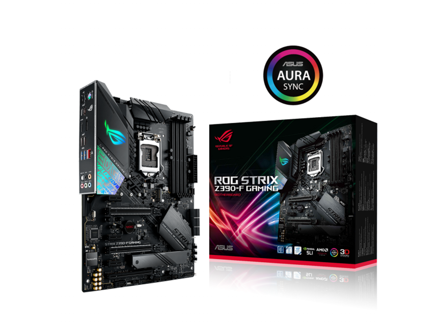 ASUS ROG STRIX Z390-F GAMING LGA1151 ③ ASUS ROG STRIX Z390-F GAMING | Desktop.bg - Мощни PC Гейминг
