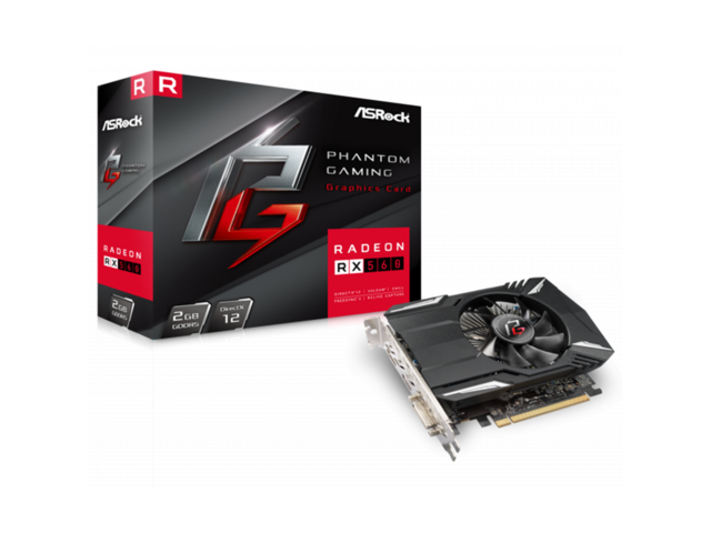 Видео карти ASRock Radeon RX 560 Phantom Gaming 2G