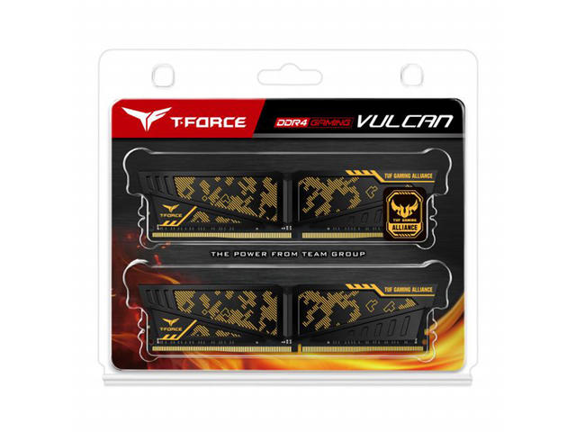 32GB (2x16GB) DDR4 3600MHz Team Group T-FORCE VULCAN TUF | Desktop