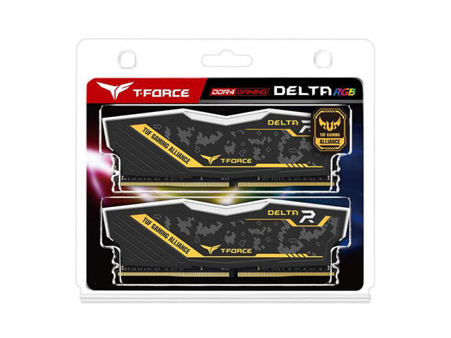 Оперативна памет 32GB (2x16GB) DDR4 2666MHz Team Group Delta RGB TUF