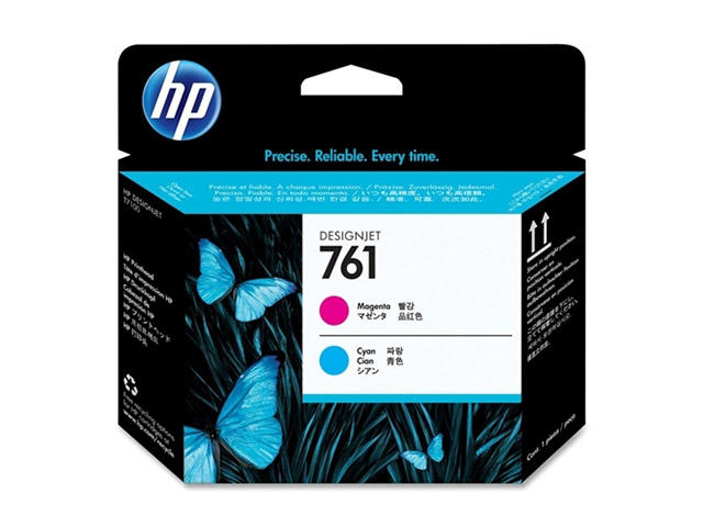 Консумативи Оригинален HP 761 Magenta/Cyan Designjet Printhead