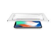 Защитно фолио Torrii BodyGlass 3D Full Cover за iPhone XS / iPhone X, бял-прозрачен