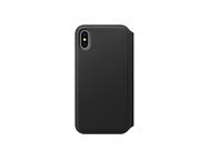 Калъфи SDesign Original Leather Folio Case за iPhone XS, iPhone X, черен