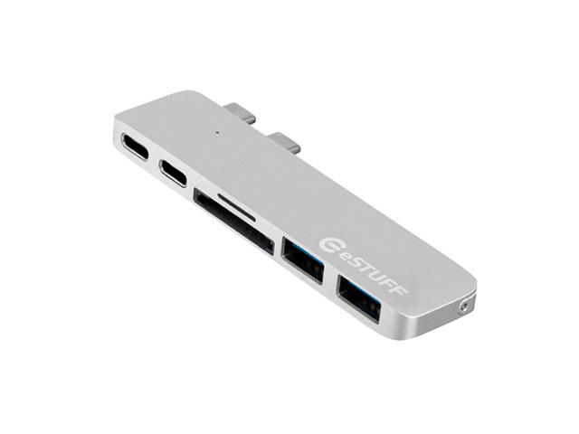 Кабели и Адаптери eStuff Allure USB-C Hub Pro