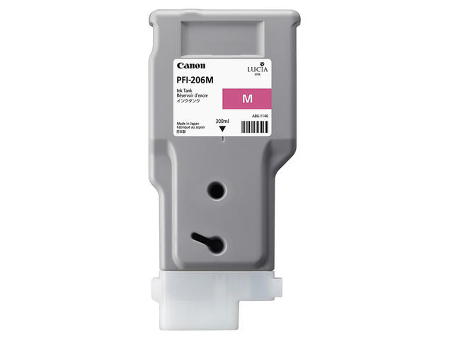 Консумативи Оригинален Canon Pigment Ink Tank PFI-206, Magenta