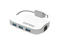 Кабели и Адаптери Kanex USB-C Hub, бял