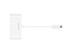 Кабели и Адаптери Macally 3.1 USB-C to 4 port USB-A and 1xUSB-C Hub